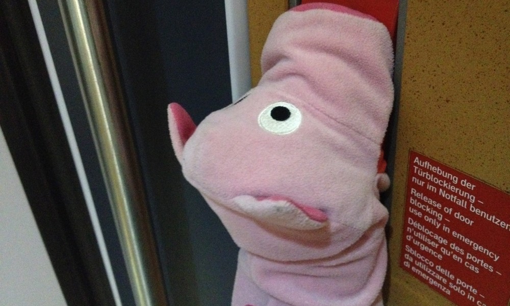 Jetzt schnell die Notbremse betätigen ...