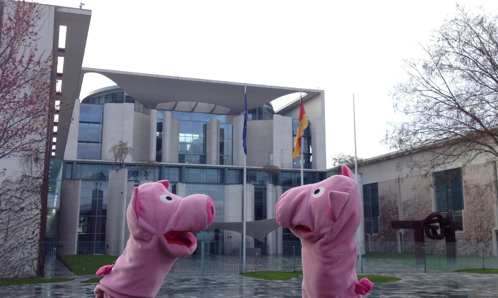 Vielleicht kann die Kanzlerin ja helfen? Die ist aber nicht zu sprechen.