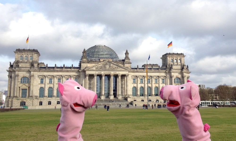 Also eine Demo vor dem Reichstag!