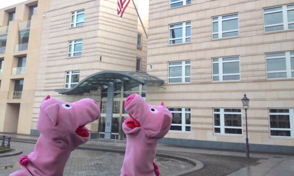 Dann wird ihnen aber plötzlich klar, das dies ein Wellenbad ist.