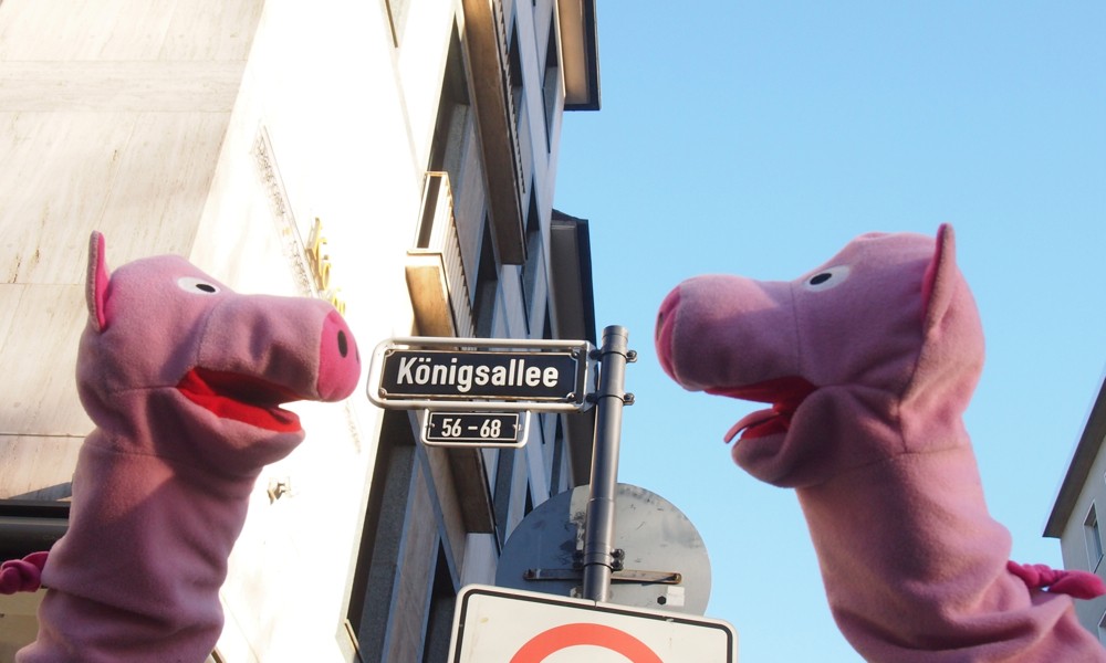 Wieso heisst es nicht Schweineallee?