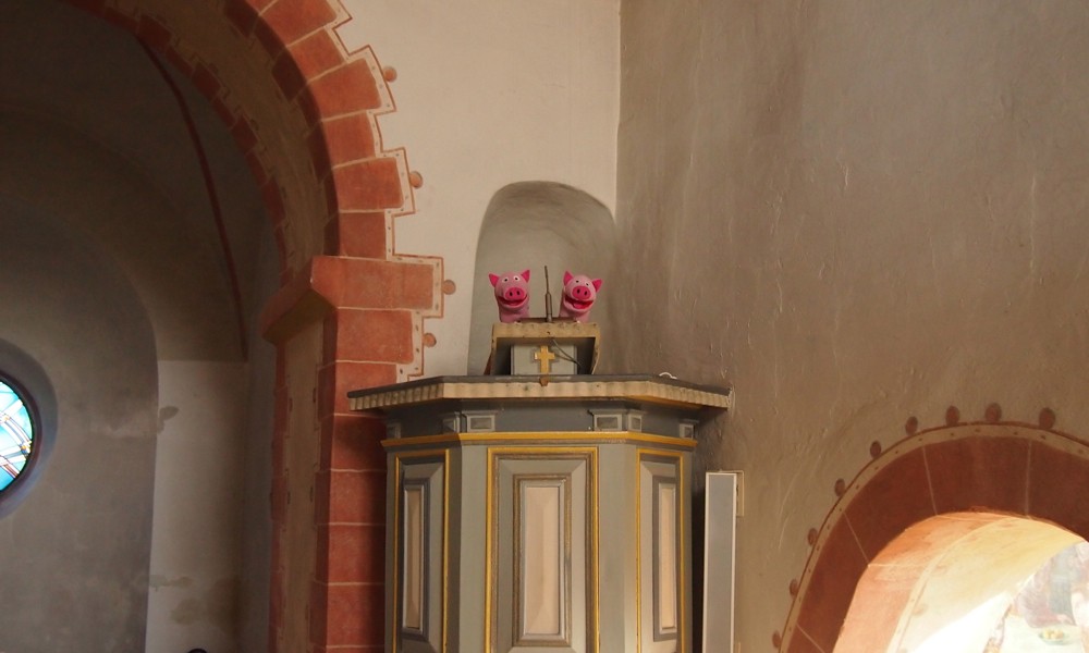 Sie halten eine Predigt mit dem Thema "Die Rolle der Kartoffel in der Ökomene"...