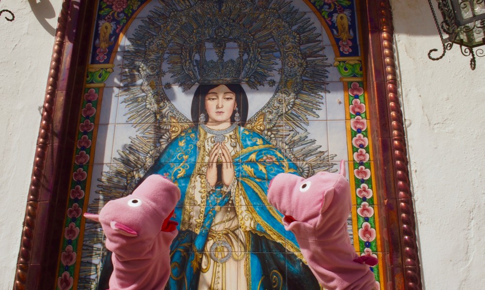 Maria!!! Die Schweine haben eine Vision.