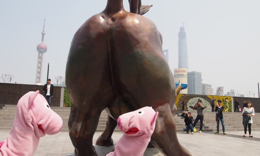 Huch! Das sind aber dicke ...