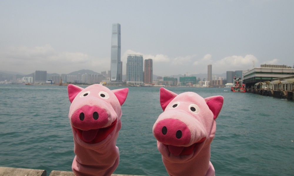 Wieder in der Stadt.