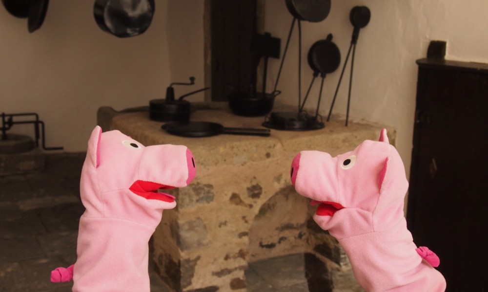 Und hier wurden dann die Kartoffelpuffer gebraten.