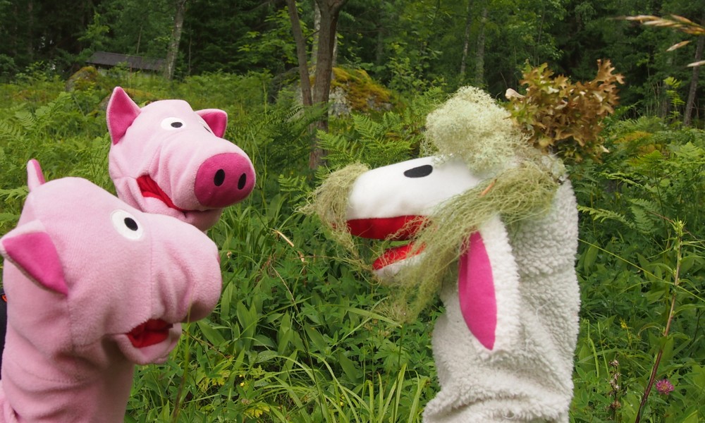 Der prophezeit schlimme Sachen, z.B. schlechte Kartoffelernten.