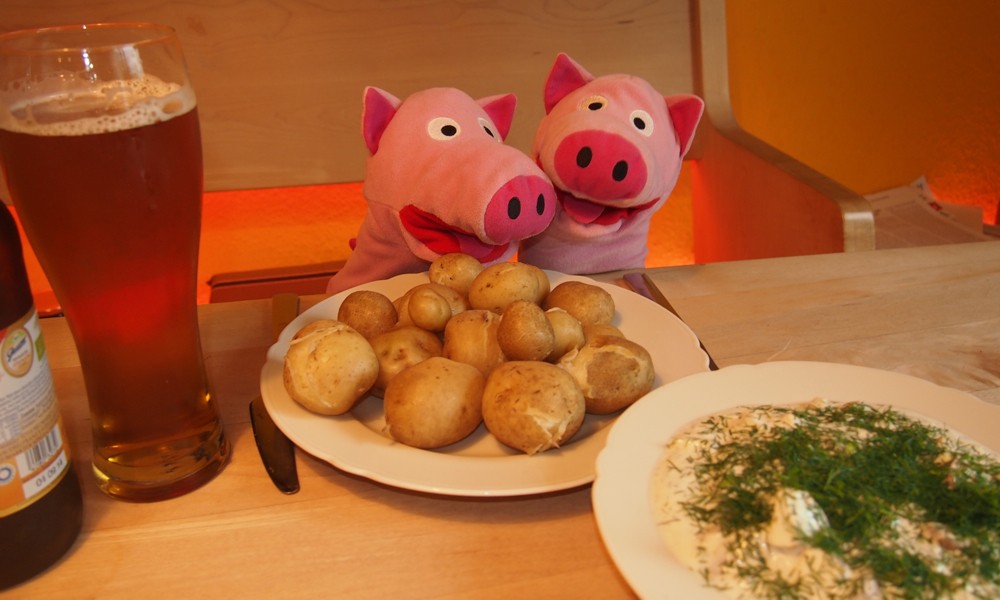 Erst recht zusammen mit saurer Sahne und Dill ...