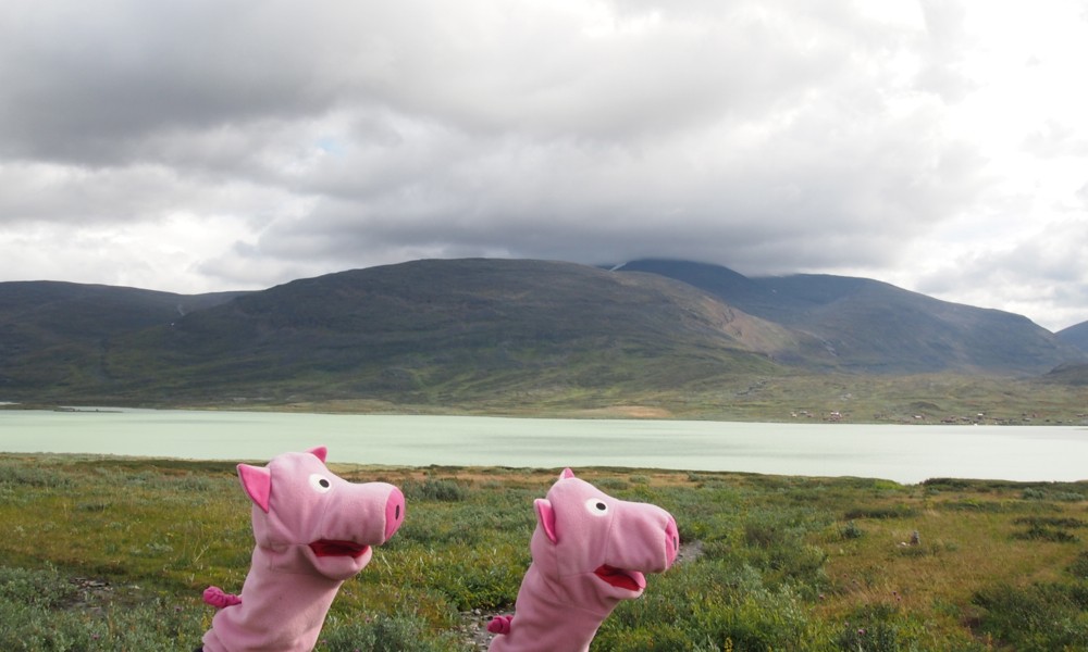 Mit vollem Magen geht es auf den Pass hinauf.