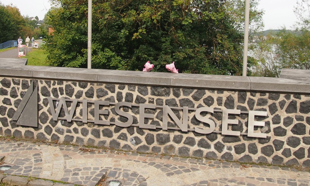 Am Wiesensee: links rum oder rechts rum?