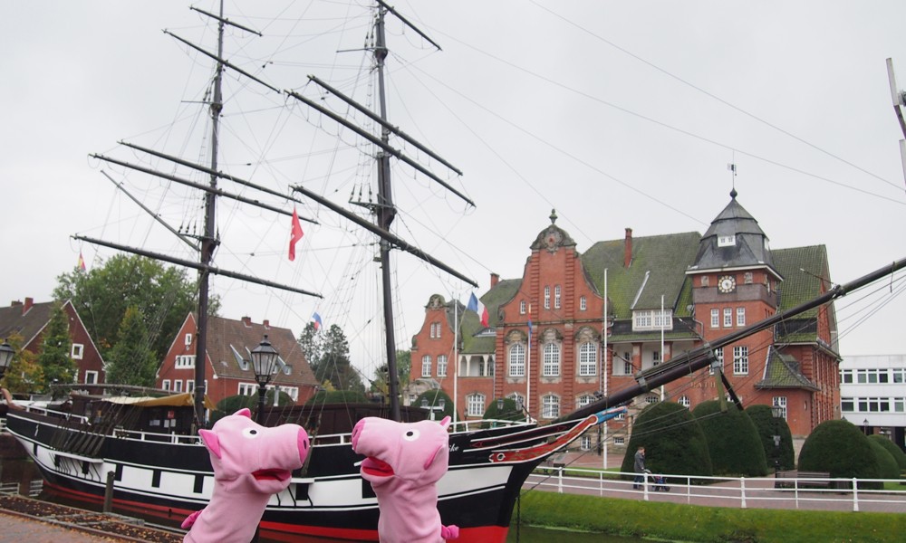 Von der anderen Seite sieht man's noch besser. 